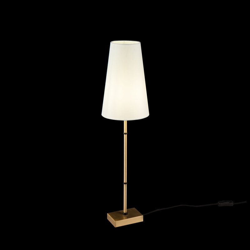 Maytoni Designová stolní lampa ZARAGOZA, 40W, v. 60 cm, 1xE14