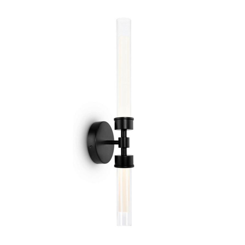 Maytoni Nástěnné LED svítidlo STELO, 7W, v. 56,6 cm, CRI80 Barva: Černá