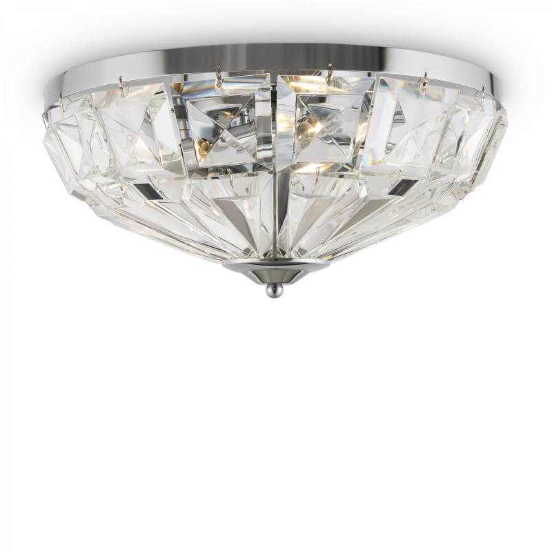 Maytoni Luxusní stropní svítidlo FACET, 60W, ⌀ 39,6 cm, 4xE14 Barva: Chrom