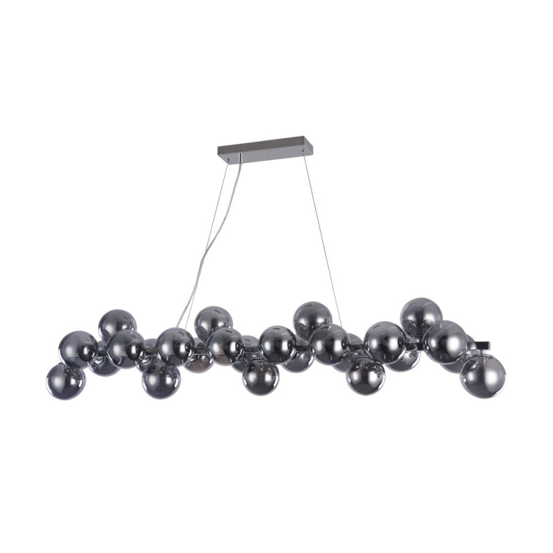 Maytoni Závěsné svítidlo DALLAS, 25xG9, d. 123,5 cm Barva: Chrom