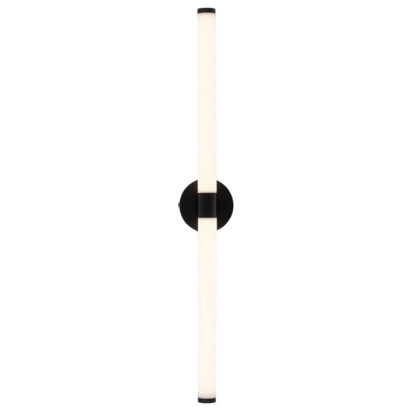 Maytoni Nástěnné LED svítidlo AXIS, 16W, v. 63 cm, CRI80 Barva: Černá