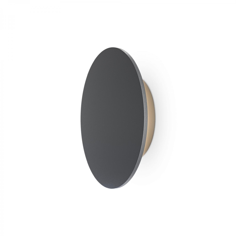 Maytoni Venkovní nástěnné LED svítidlo WALD, 12W, Ø 18 cm, CRI80, IP65