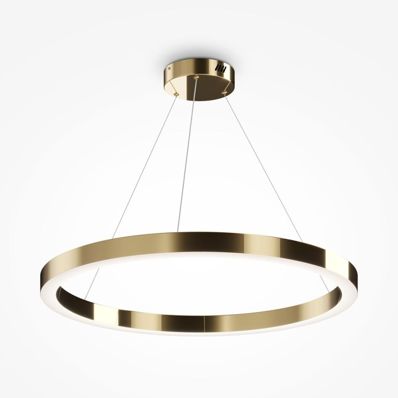 Maytoni Závěsné LED svítidlo SATURNO, 60W, 4000K, Ø 80 cm, CRI80