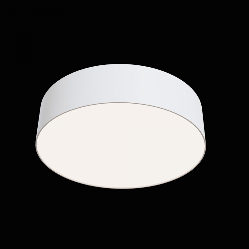 Maytoni Moderní stropní LED svítidlo ZON, 26W, ⌀ 22 cm, 4000K Barva: Bílá