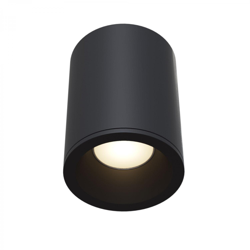 Maytoni Stropní svítidlo ZOOM, ⌀ 8,5 cm, 1xGU10, IP65 Barva: Černá