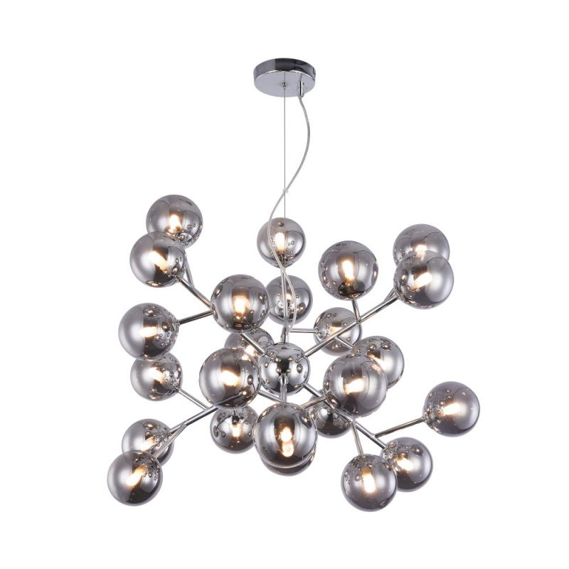 Maytoni Závěsné svítidlo DALLAS, 24xG9, v. 146,5 cm Barva: Chrom