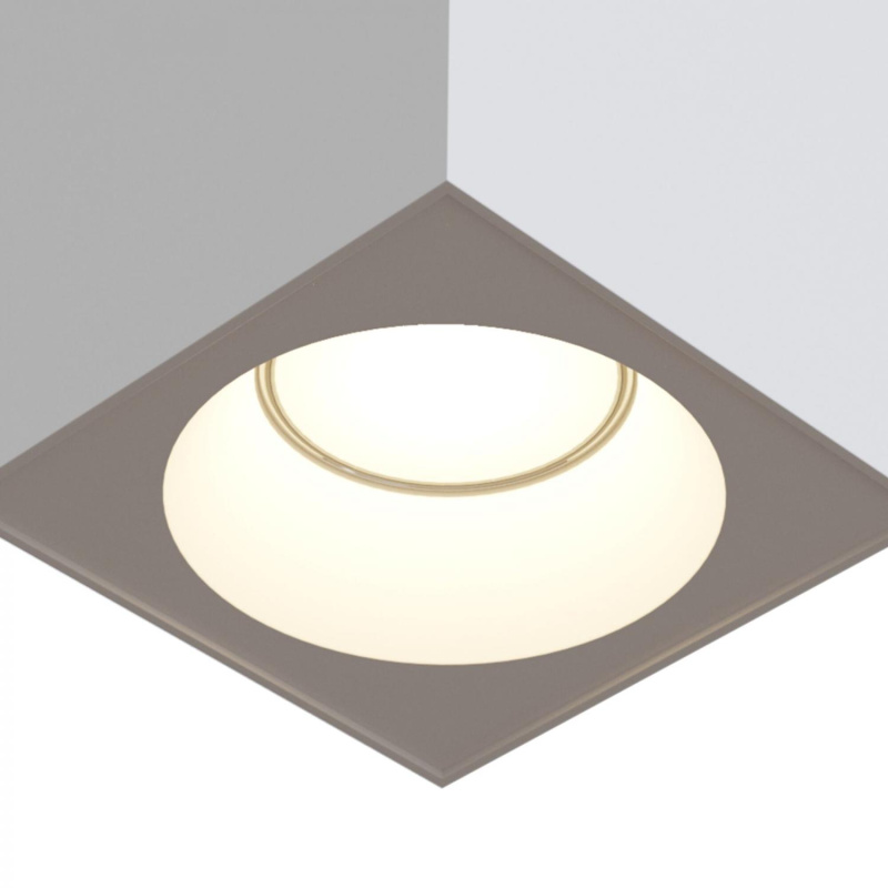 Maytoni Stropní svítidlo ZOOM, 50W, v. 11,5 cm, 1xGU10, IP65 Barva: Bílá