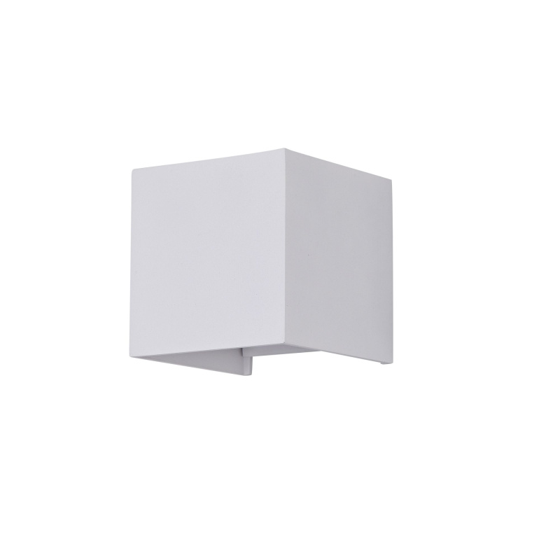 Maytoni Venkovní nástěnné LED svítidlo FULTON, 6W, š. 10 cm, CRI80, IP54 Barva: Bílá