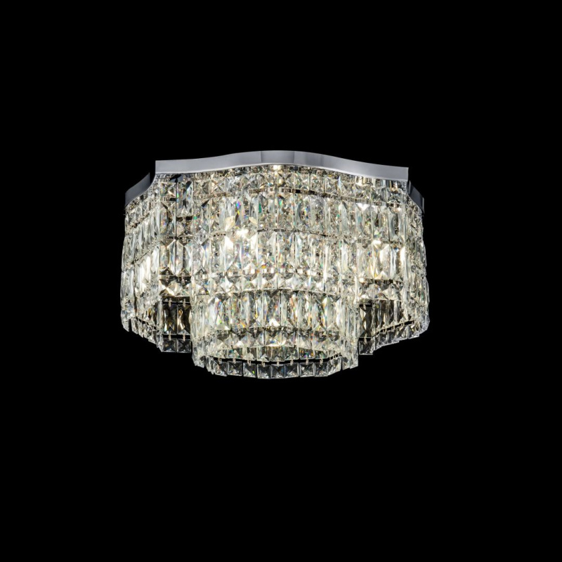 Maytoni Luxusní stropní svítidlo DUNE, 60W, d. 45 cm, 6xE14 Barva: Chrom