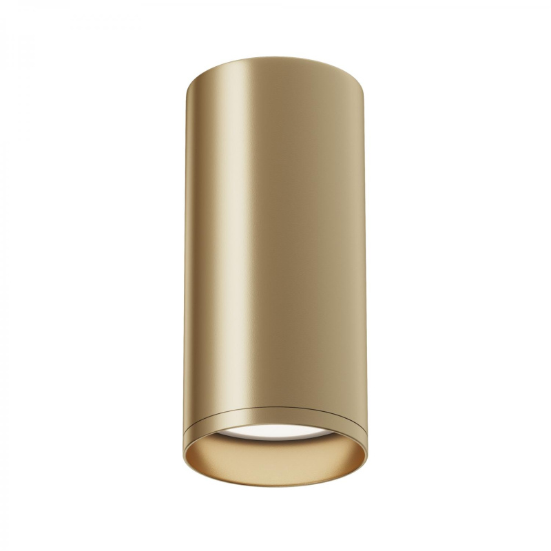 Maytoni Moderní stropní svítidlo FOCUS, v. 13 cm, 1xGU10 Barva: Matná zlatá