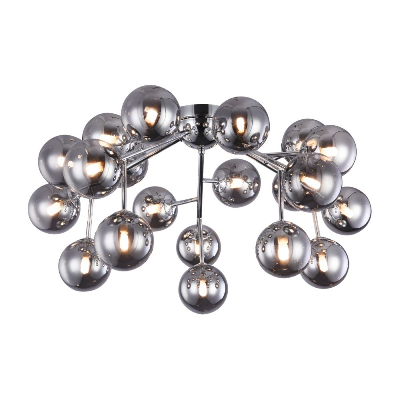 Maytoni Luxusní stropní svítidlo DALLAS, 28W, v. 22,5 cm, 20xG9 Barva: Chrom