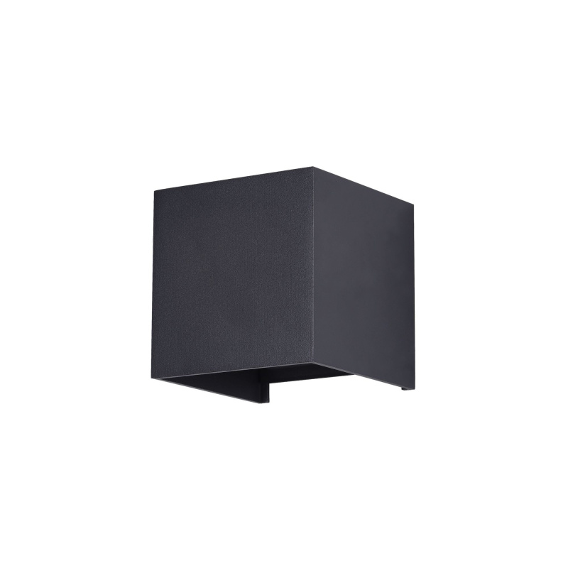 Maytoni Venkovní nástěnné LED svítidlo FULTON, 6W, š. 10 cm, CRI80, IP54 Barva: Černá