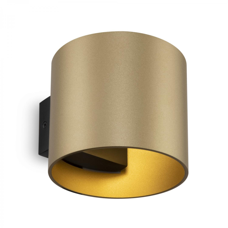 Maytoni Nástěnné svítidlo ROND, 1xG9, v. 8,8 cm Barva: Zlatá