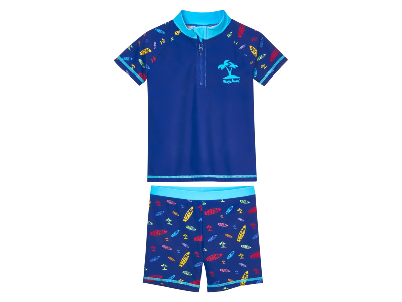 Playshoes Chlapecká koupací souprava s UV ochranou, 2dílná (surfování, 110/116)
