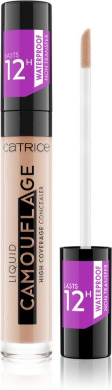 Catrice Liquid Camouflage High Coverage Concealer tekutý korektor odstín 007 Natural Rose 5 ml