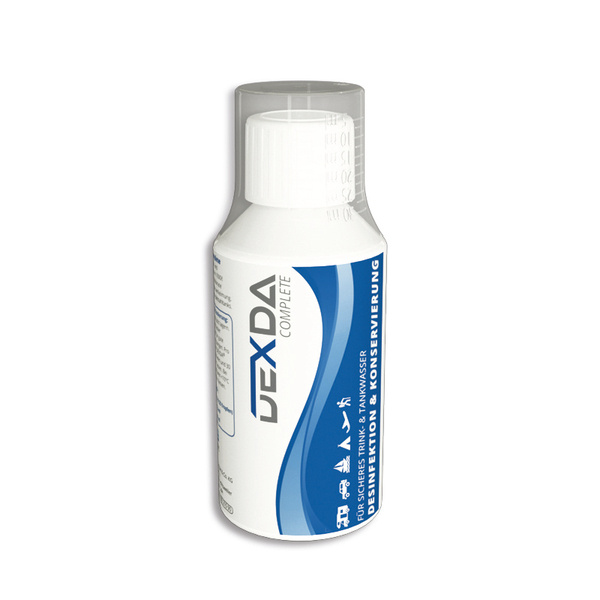 WM aquatec DEXDA Kompletní dezinfekce vody 120ml, konzervováno 1200L