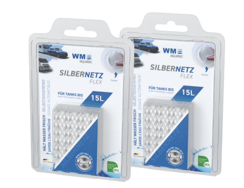 WM Aquatec Dezinfekce Silbernetz pro nádrže do 15 l (sada 2 x 15 litrů)
