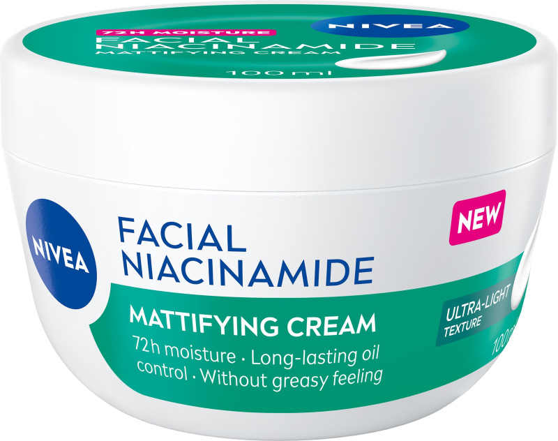 Nivea Facial Niacinamide matující pleťový krém 100 ml