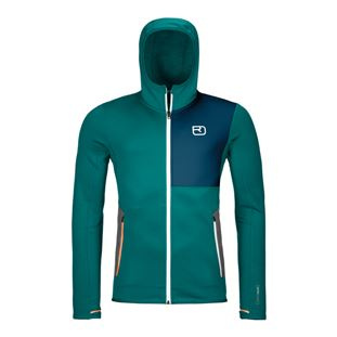 Ortovox Fleece Hoody pacific green, vel.: L