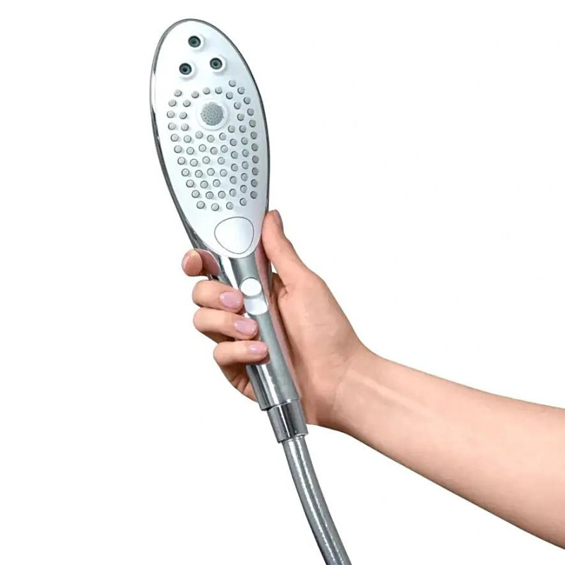 Womanizer Wave spr.hlavice 2v1,  masáž klitorisu (27cm), stříbrná