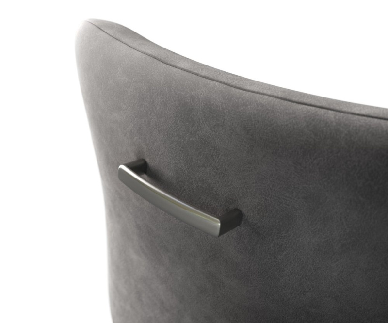 Barová židle Flex-Flach nerezová ocel stříbrná