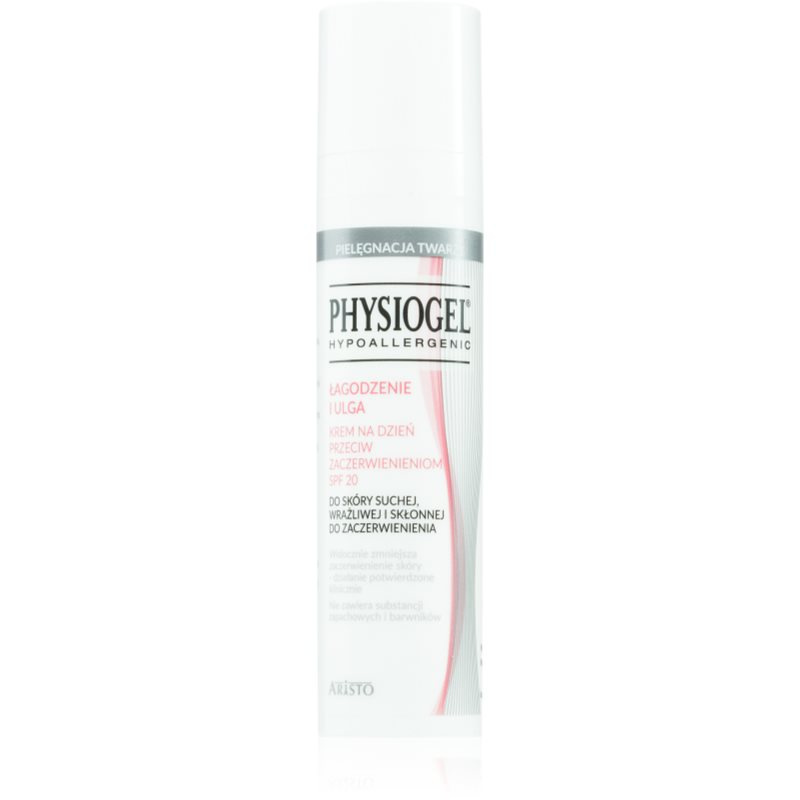 Physiogel Hypoallergenic krém proti zarudnutí a rozšířeným žilkám pro suchou až citlivou pleť 40 ml