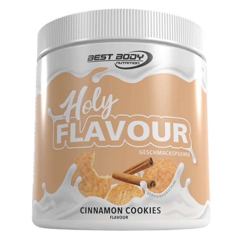 Best Body Holy flavour powder 250g - jablko, skořice