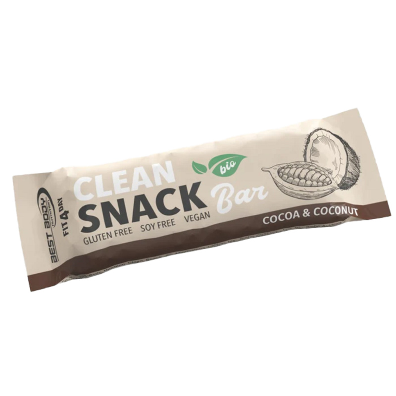 Best Body Clean snack bar 50g - kokos, kakao
