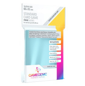 Gamegenic Prime Standard Card Sleeves 66 x 91 mm čiré obaly na karty (50 sleevů)