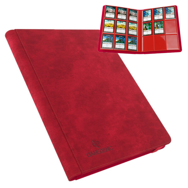 Gamegenic Prime 18-Pocket Red Album Červená
