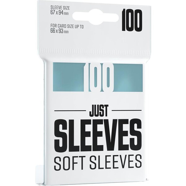 Obaly na karty Just Sleeves - Soft Sleeves 100 kusů (Pokémon, MTG)