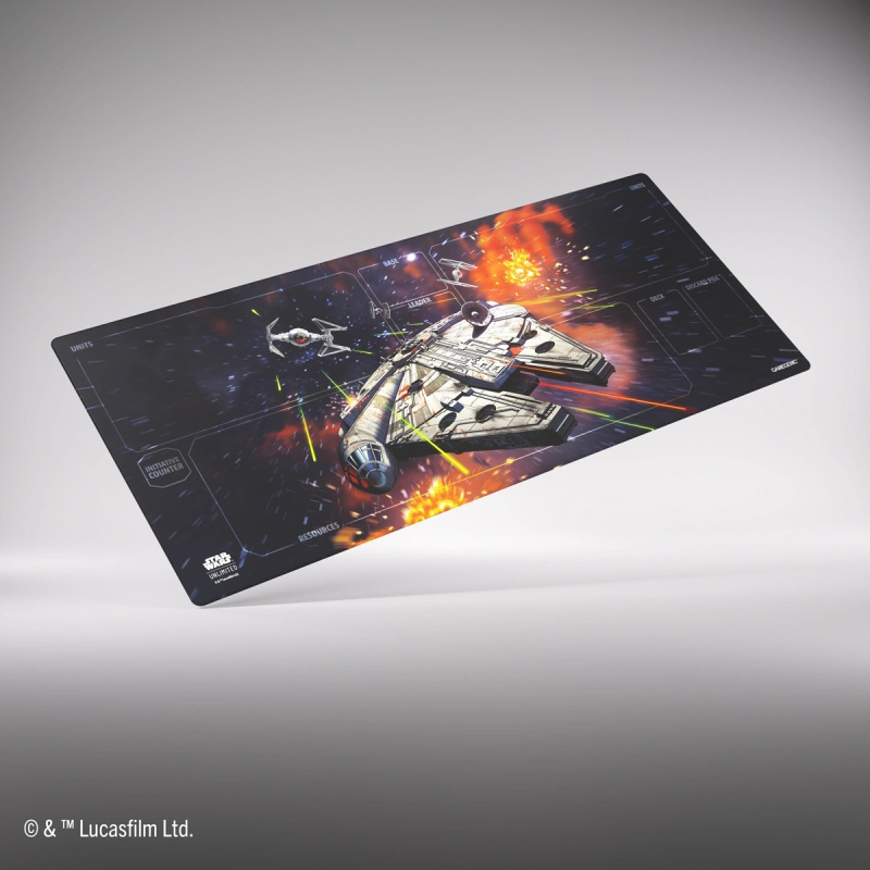 Hrací podložka Star Wars: Unlimited Prime - Millenium Falcon - EXTRA ŠIROKÁ