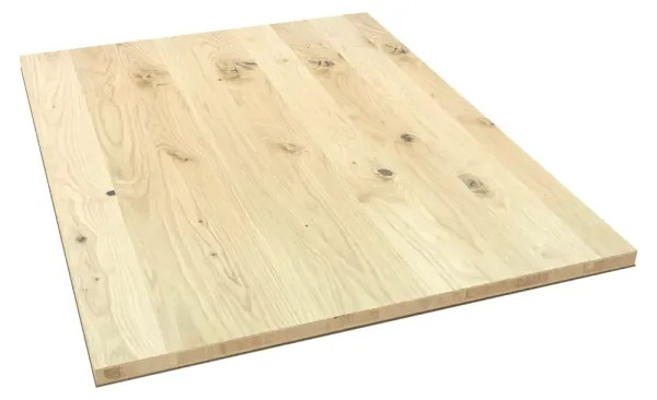 German 3vrstvá deska / 900 x 400 x 20 mm / divoký dub Varianta: ivi1