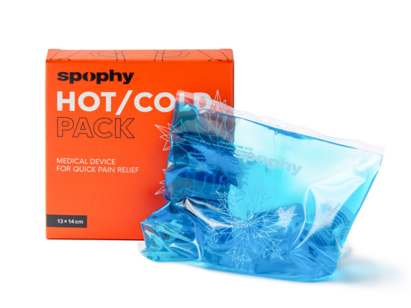 SPOPHY Hot/Cold Pack hřejivý a chladivý sáček 13 x 14 cm