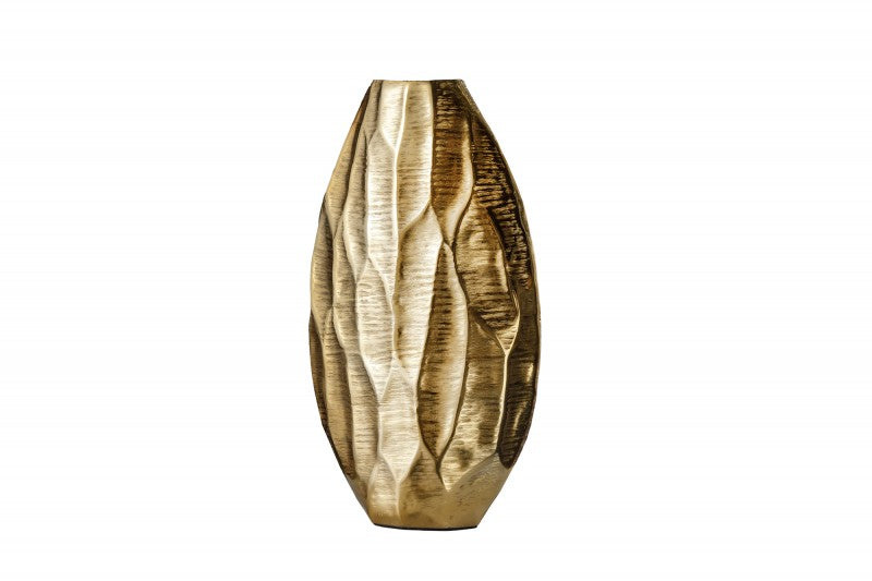 INVICTA INTERIOR Váza Organic Orient 45Cm Zlatá