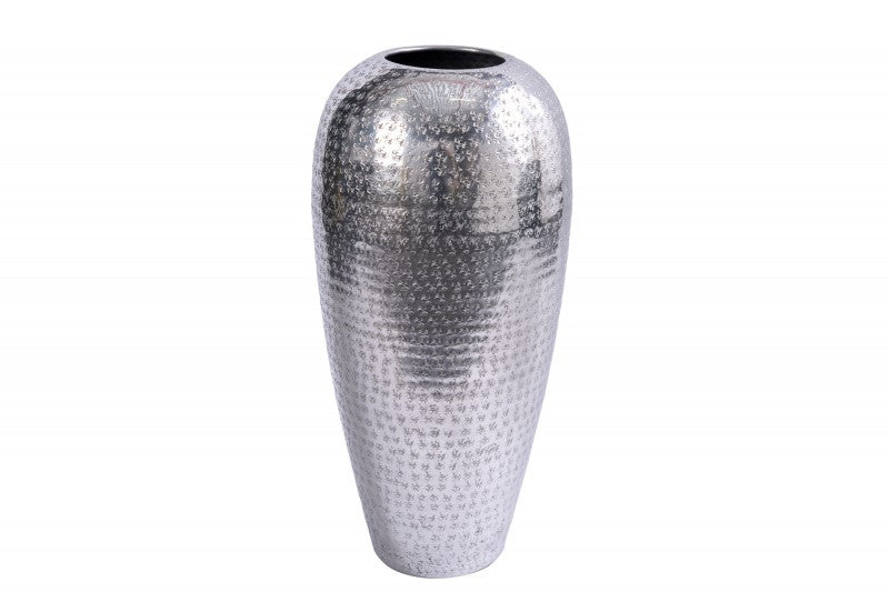 INVICTA INTERIOR Váza Oriental 50 cm Stříbrná