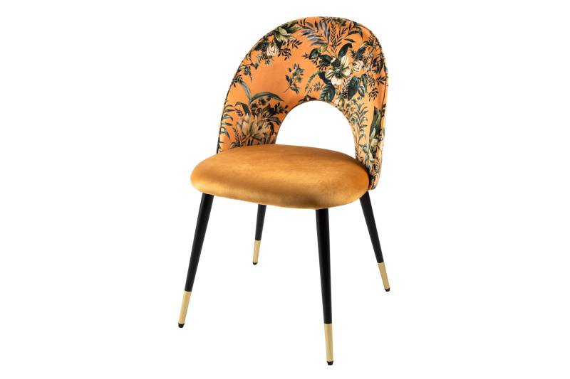 INVICTA INTERIOR Designová židle Boutique žlutá