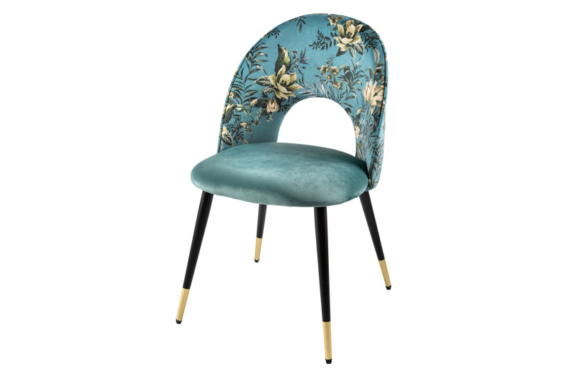 INVICTA INTERIOR Designová židle Boutique tyrkysová