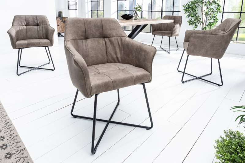 Jídelní křeslo 2 ks LADON Dekorhome