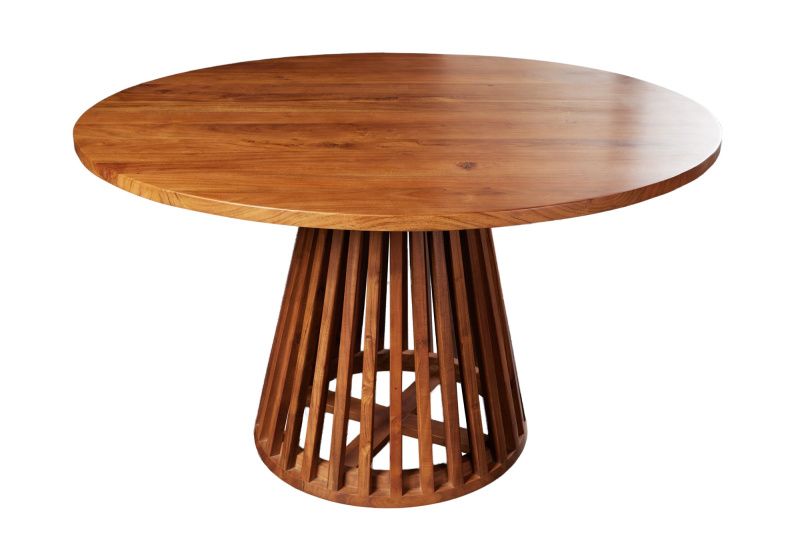 Jídelní stůl MAISON JADE 130cm kulaté akáciové dřevo