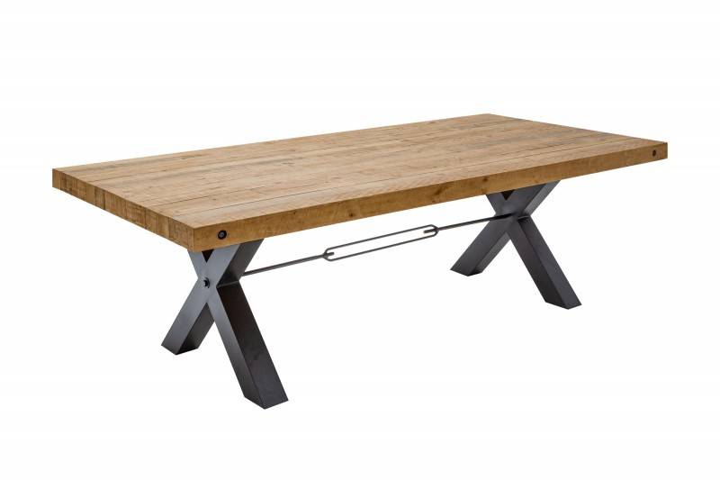 INVICTA INTERIOR Jídelní stůl THOR 240 cm vintage borovice