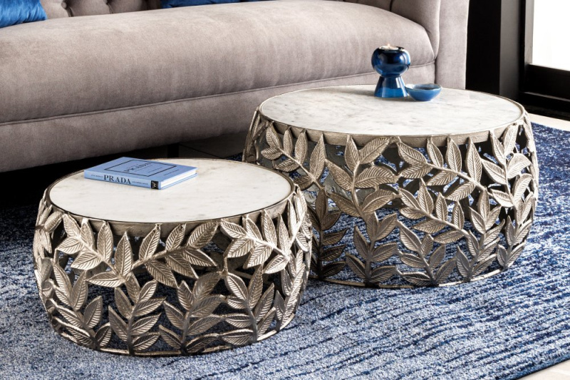 INVICTA INTERIOR Konferenční stolek Guldan II - sada 2