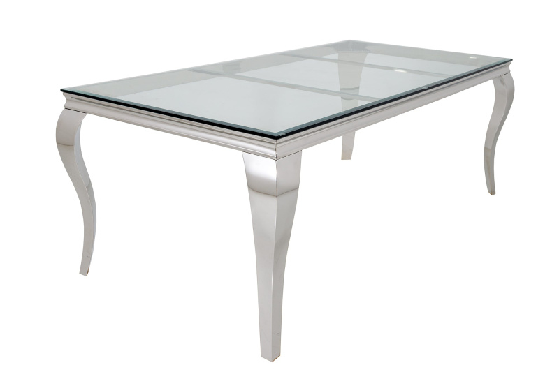 Jídelní stůl MODERN BAROCK BARRACUDA 200cm chrom
