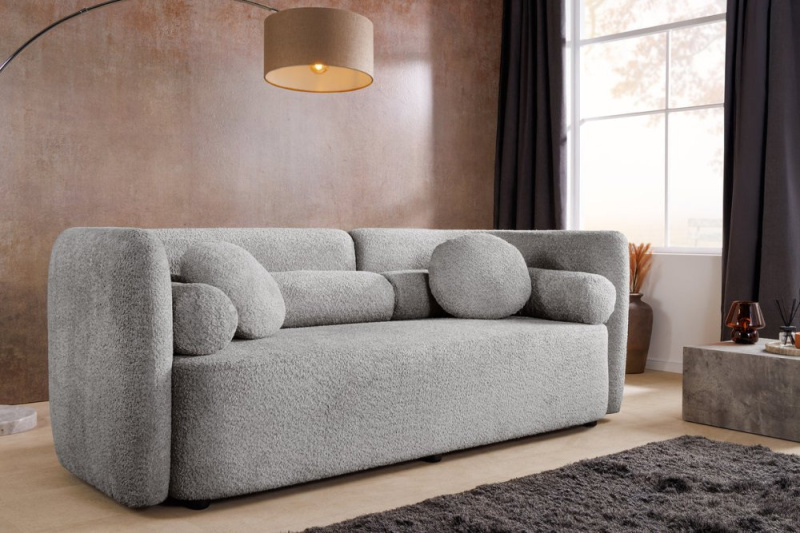 Pohovka GOLIEDOR bouclé Dekorhome