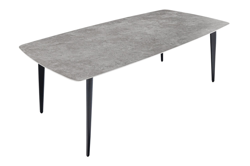 Jídelní stůl MILANO 180cm keramický šedý mramor