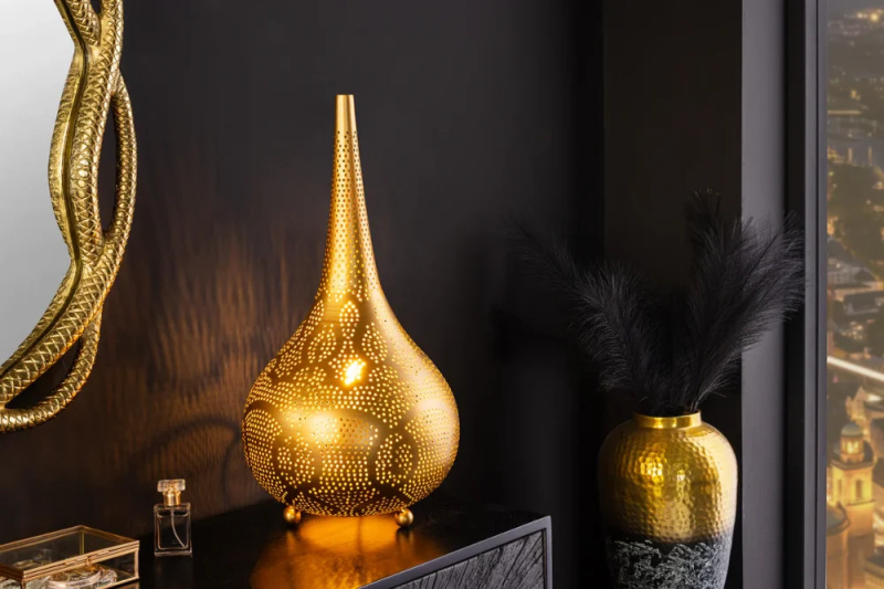 Stojací lampa SINIS Dekorhome