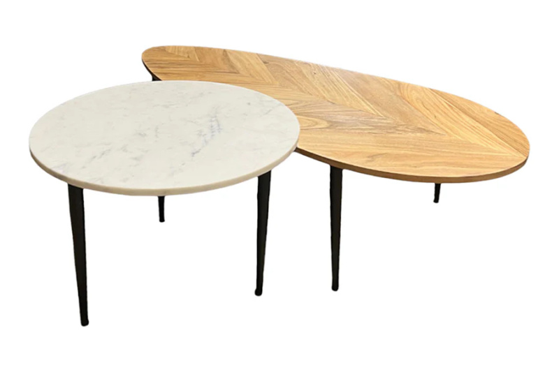 Konferenční stolek 2 ks GRELE Dekorhome