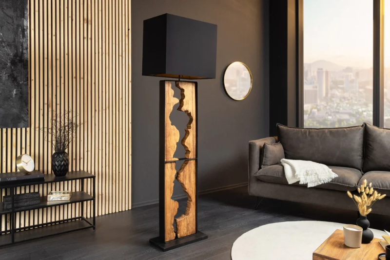 Stojací lampa SILVA Dekorhome