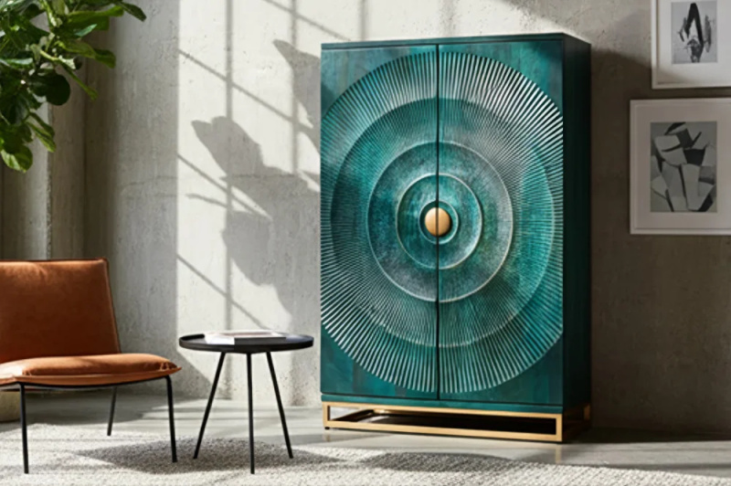 Barová skříňka SUNSET Dekorhome