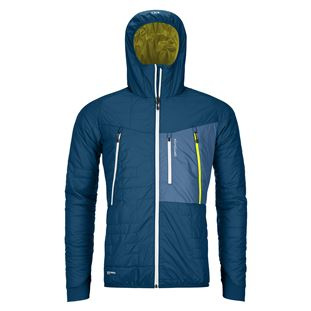 Ortovox Swisswool Piz Boé Jacket, Petrol Blue, vel.: XL